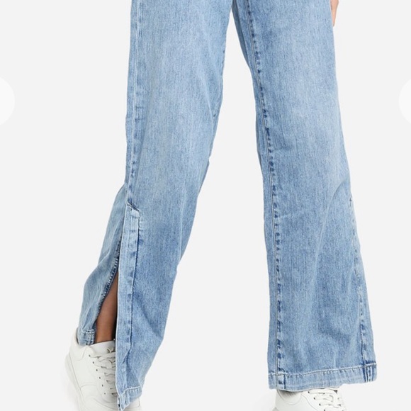 NWT Banana Republic High Rise Wide Leg Jeans 30 - Picture 3 of 14